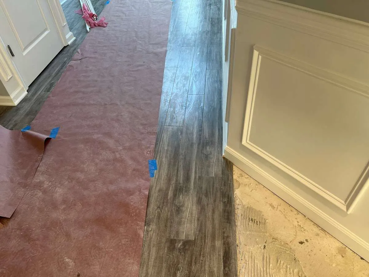 Completed marble shower restoration in Clovis